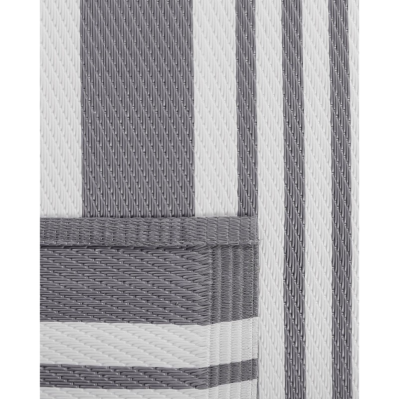 Dywan zewnętrzny 120 x 180 cm szary DELHI