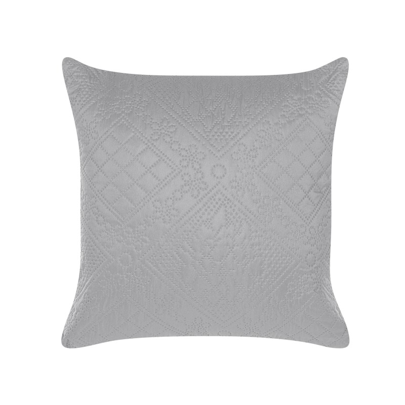 Narzuta na łóżko z poduszkami ALAMUT 160 x 220 cm Szary