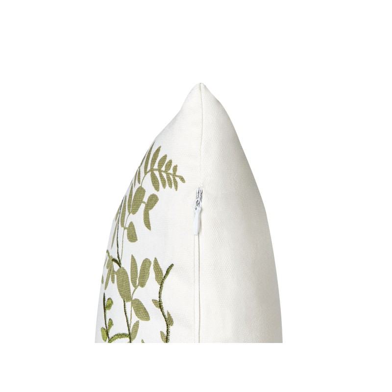 Zestaw 2 poduszek dekoracyjnych ZALEYA Bawełna 30 x 50 cm Biały Wzór kwiatowy