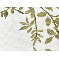 Zestaw 2 poduszek dekoracyjnych ZALEYA Bawełna 30 x 50 cm Biały Wzór kwiatowy