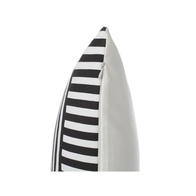 Zestaw 2 poduszek dekoracyjnych DALIA Bawełna 45 x 45 cm Czarny Wzór geometryczny