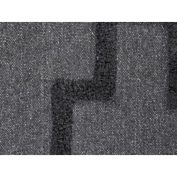 Koc CHACK Bawełna 220 x 240 cm Ciemnoszary