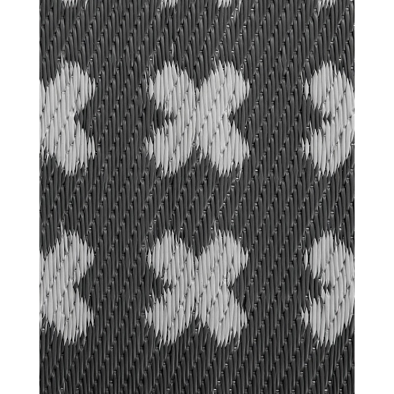 Dywan zewnętrzny 90 x 180 cm czarny ROHTAK