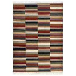 Dywan wełniany kilim 200 x 300 cm wielokolorowy MUSALER