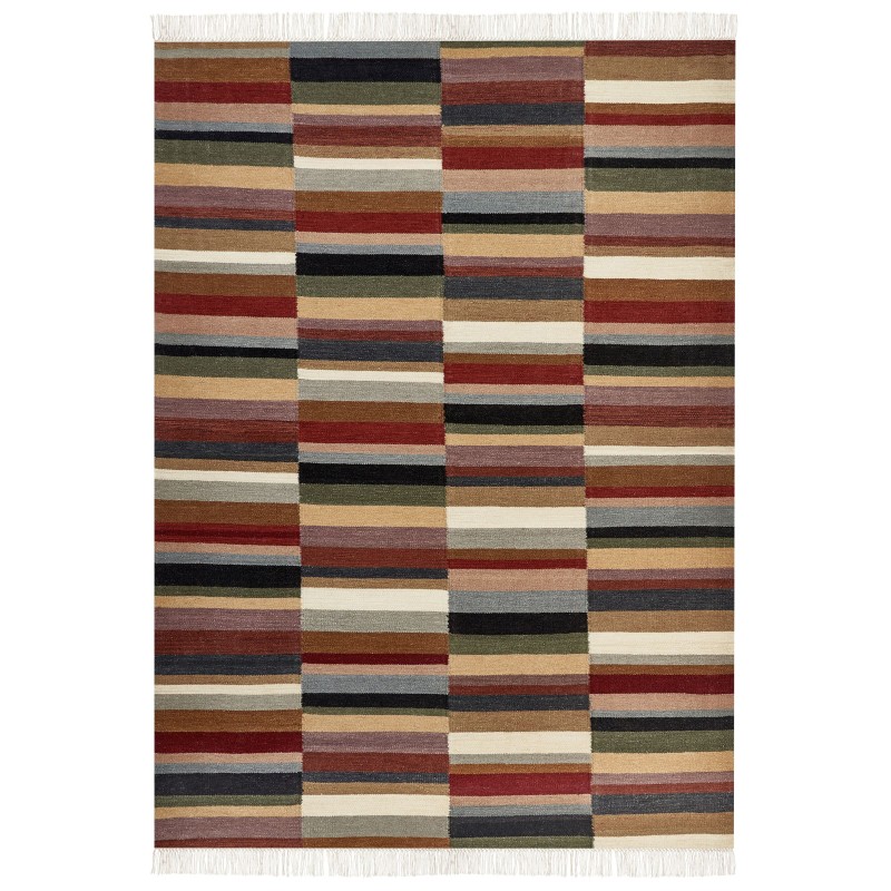 Dywan wełniany kilim 200 x 300 cm wielokolorowy MUSALER