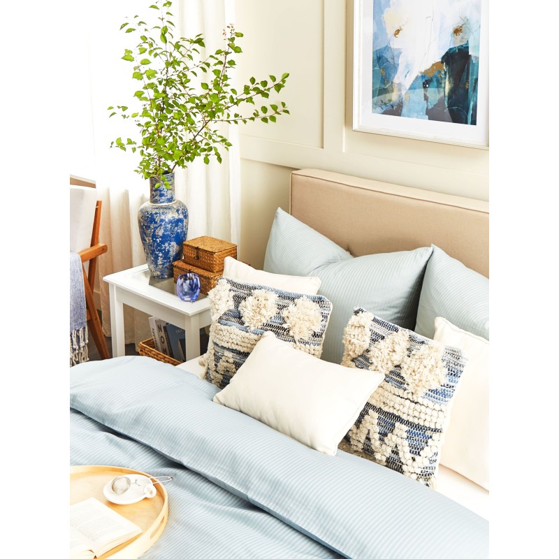 Komplet pościeli AVONDALE Bawełna satynowa 200 x 220 cm Szary