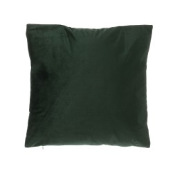 Zestaw 2 poduszek dekoracyjnych FERN Welur 45 x 45 cm Ciemnozielony Wzór roślinny