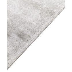Dywan z wiskozy 80 x 300 cm jasnoszary GESI II