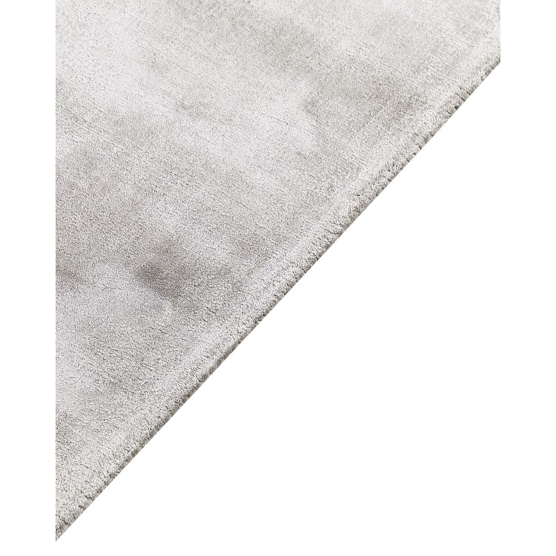 Dywan z wiskozy 80 x 300 cm jasnoszary GESI II