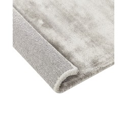 Dywan z wiskozy 80 x 300 cm jasnoszary GESI II