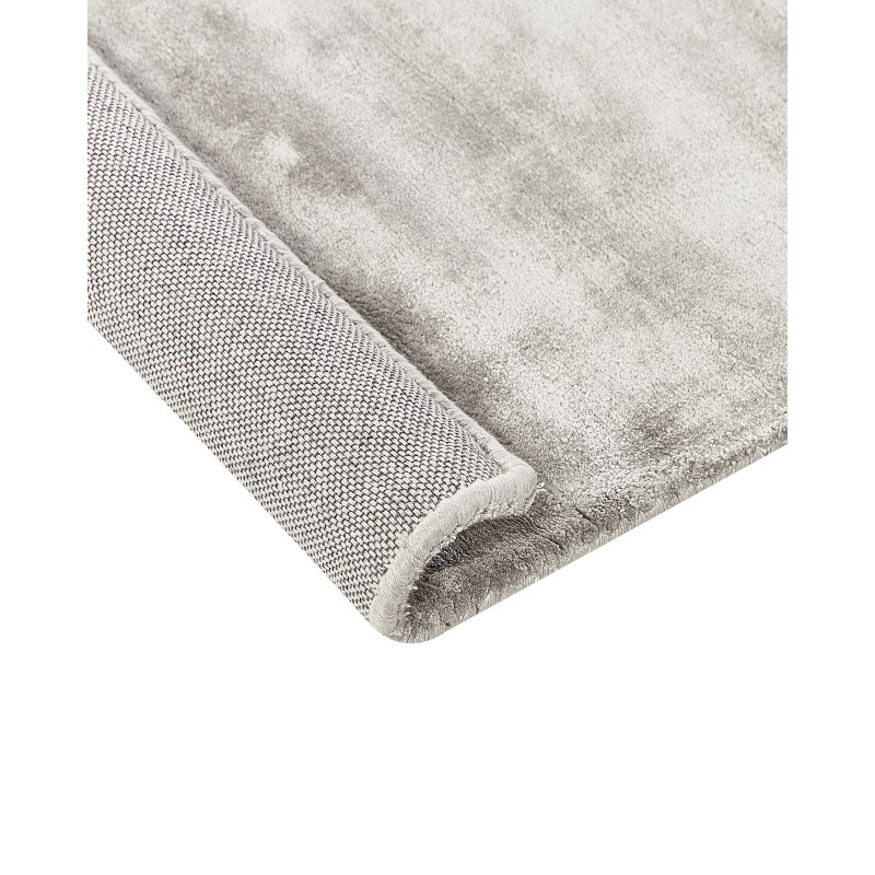 Dywan z wiskozy 80 x 300 cm jasnoszary GESI II