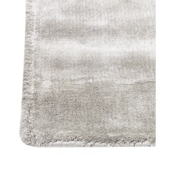 Dywan z wiskozy 80 x 300 cm jasnoszary GESI II