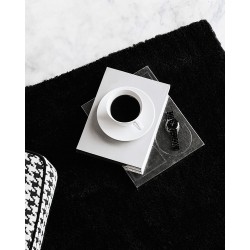 Dywan shaggy 80 x 150 cm czarny DEMRE