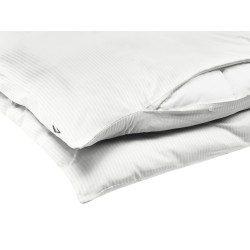 Komplet pościeli AVONDALE Bawełna satynowa 155 x 220 cm Biały