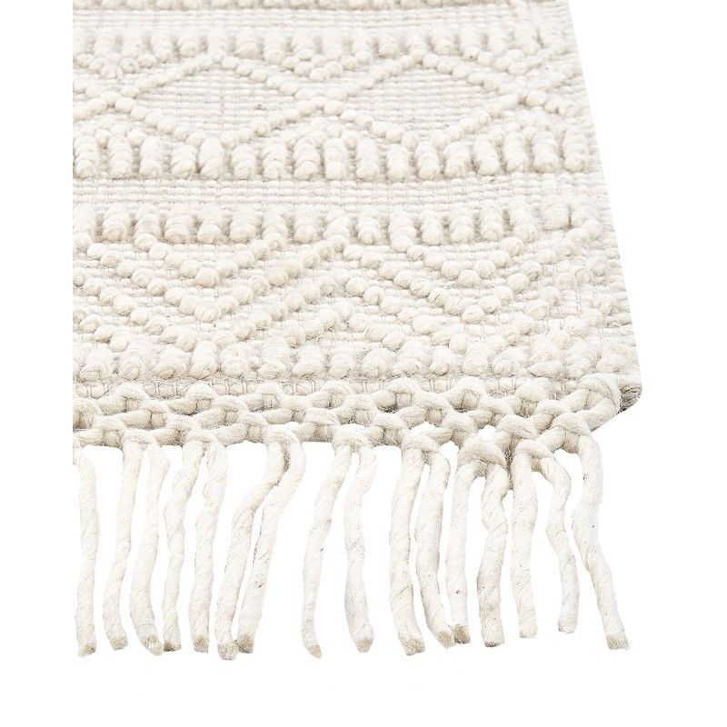 Dywan wełniany 160 x 230 cm beżowy PERTEK