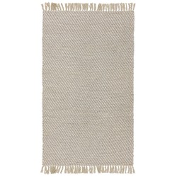 Dywan z juty 80 x 150 cm beżowy ALADAG