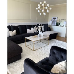 Dywan shaggy 200 x 300 cm biały CIDE