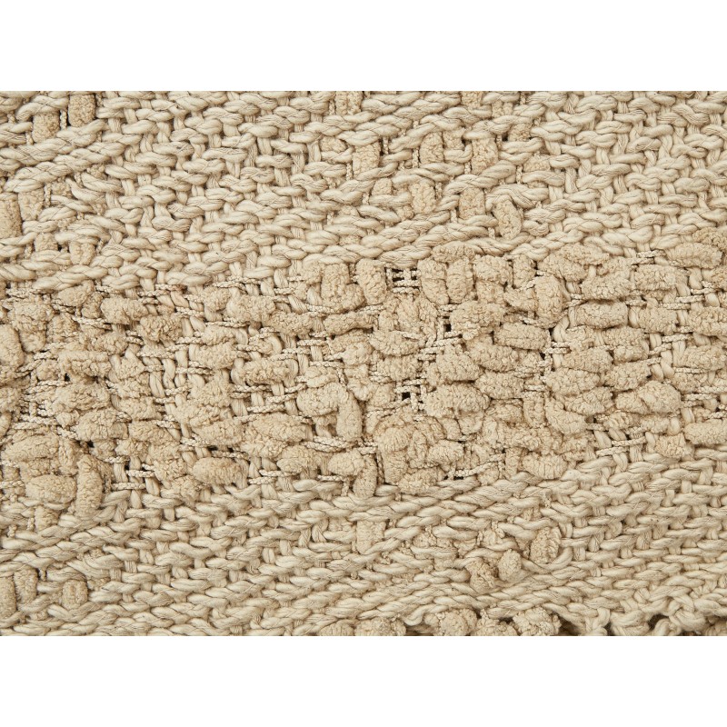 Koc VELLA Bawełna 220 x 240 cm Beżowy