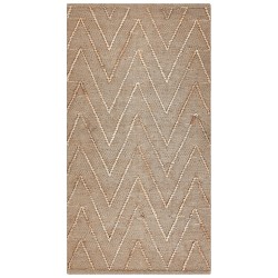 Dywan z juty 80 x 150 cm beżowy DADAY