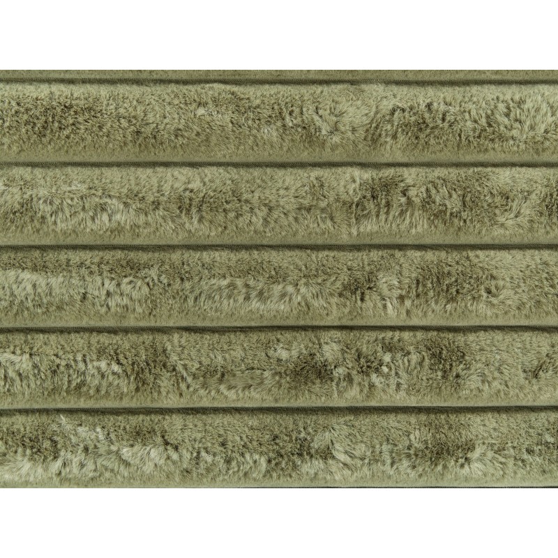 Narzuta na łóżko RAKYA Sztuczne futro 200 x 220 cm Zielony