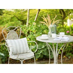 Stolik bistro CILENTO 71 cm 71 cm Metal Szary