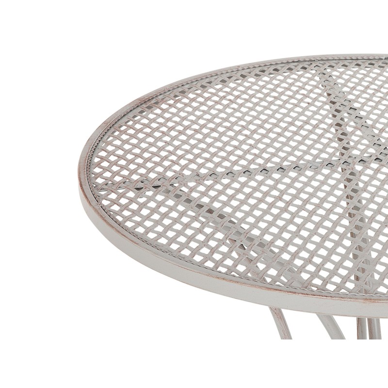 Stolik bistro CILENTO 71 cm 71 cm Metal Szary