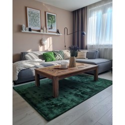 Dywan z wiskozy 160 x 230 cm zielony GESI II