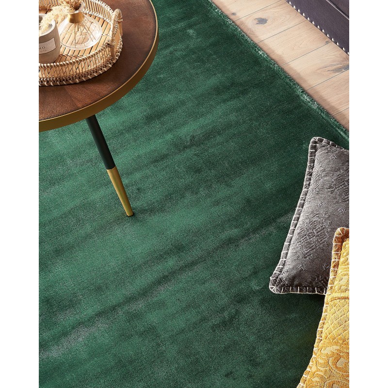 Dywan z wiskozy 160 x 230 cm zielony GESI II