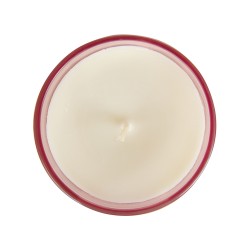 Zestaw 3 świeczek zapachowych COLORFUL BARREL Wosk sojowy Nuty orientalne Nuty ziołowe Nuty kwiatowe