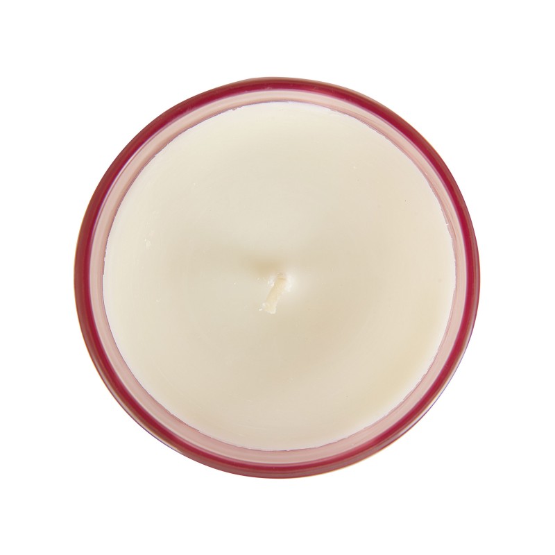 Zestaw 3 świeczek zapachowych COLORFUL BARREL Wosk sojowy Nuty orientalne Nuty ziołowe Nuty kwiatowe