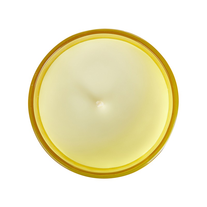 Zestaw 3 świeczek zapachowych COLORFUL BARREL Wosk sojowy Nuty orientalne Nuty ziołowe Nuty kwiatowe