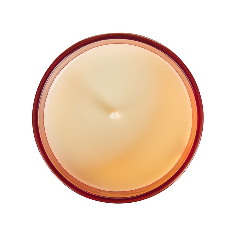 Zestaw 3 świeczek zapachowych COLORFUL BARREL Wosk sojowy Nuty orientalne Nuty ziołowe Nuty kwiatowe