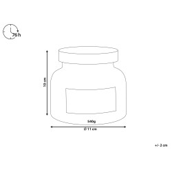 Świeczka zapachowa DELIGHT BLISS Wosk sojowy Świeże nuty