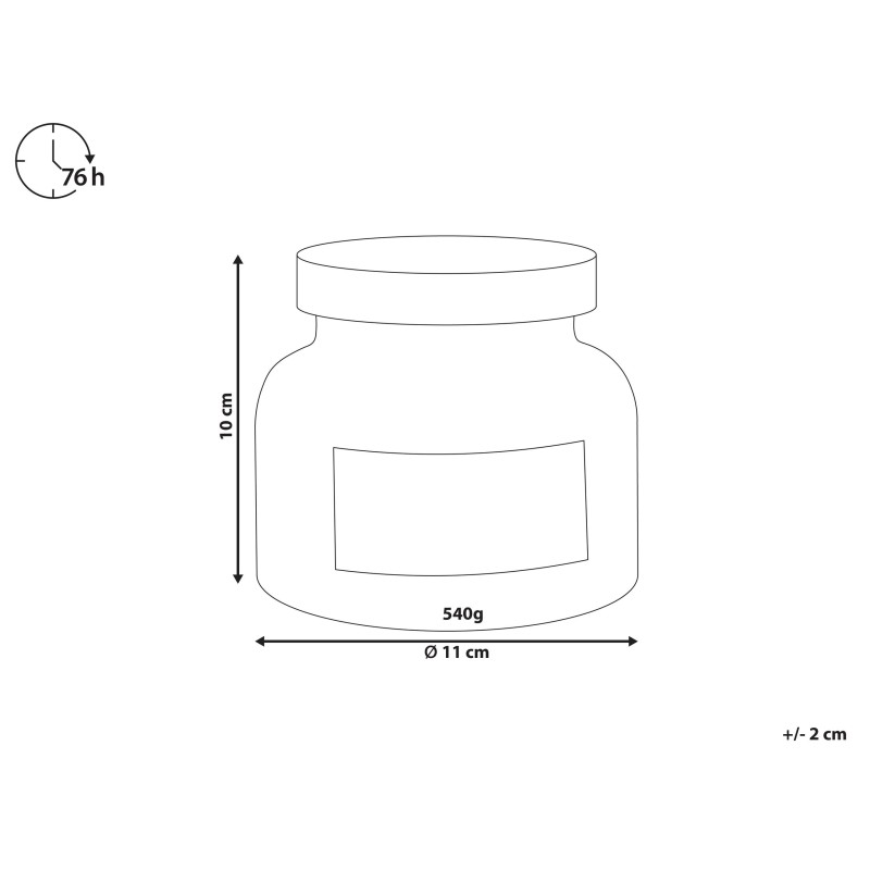 Świeczka zapachowa DELIGHT BLISS Wosk sojowy Świeże nuty