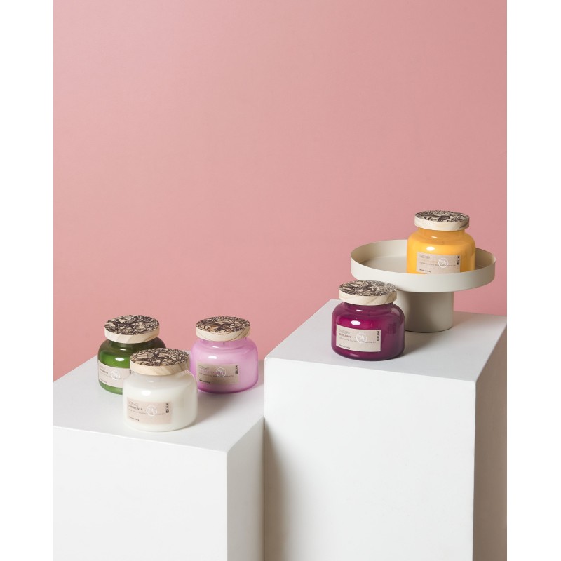 Świeczka zapachowa DELIGHT BLISS Wosk sojowy Nuty owocowe