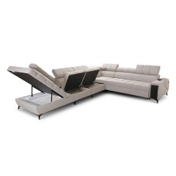 Ecksofa Venna XII mit Schlaffunktion und USB-Anschluss - Eleganz und Funktionalität in einem!