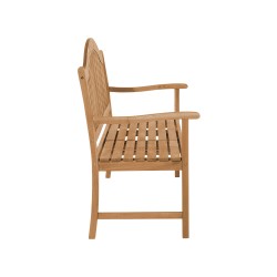 Ławka ogrodowa HILO 150 cm Drewno akacjowe Brązowy