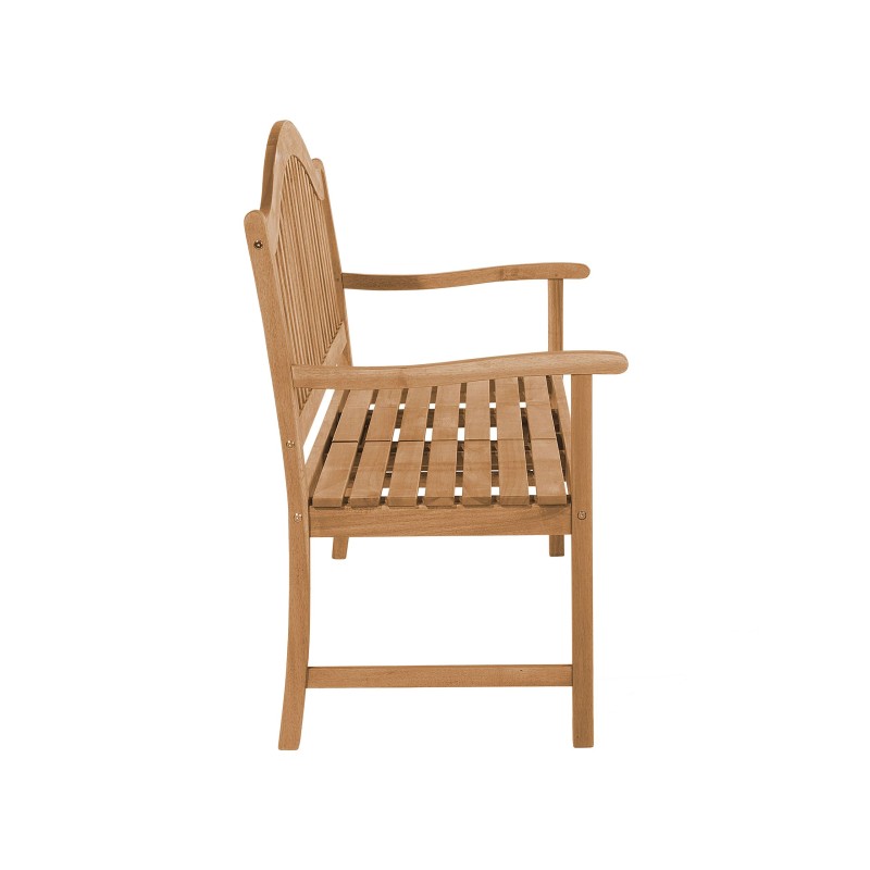 Ławka ogrodowa HILO 150 cm Drewno akacjowe Brązowy