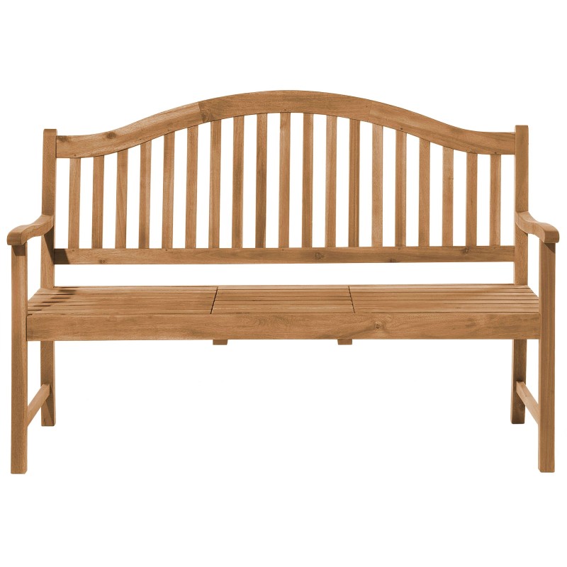 Ławka ogrodowa HILO 150 cm Drewno akacjowe Brązowy