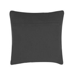 Poduszka dekoracyjna LALAM Bawełna 45 x 45 cm Szary Wzór zygzak