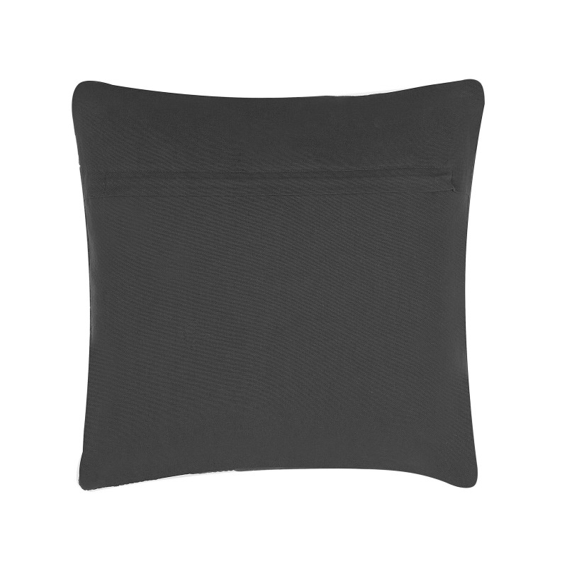 Poduszka dekoracyjna LALAM Bawełna 45 x 45 cm Szary Wzór zygzak