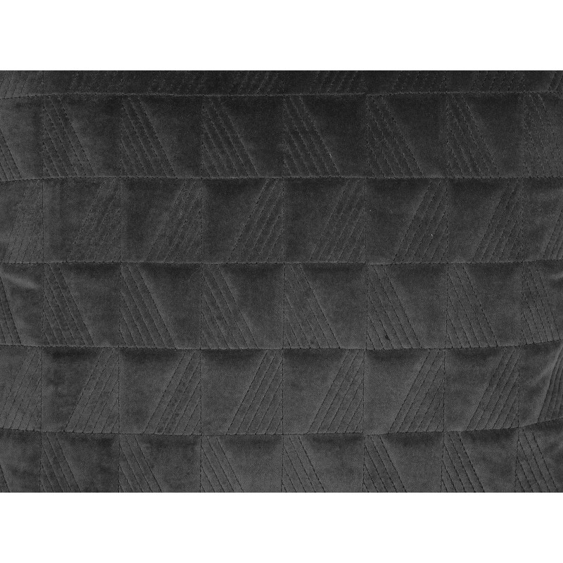 Poduszka dekoracyjna LALAM Bawełna 45 x 45 cm Szary Wzór zygzak