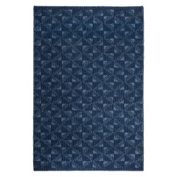 Dywan wełniany 140 x 200 cm niebieski SAVRAN