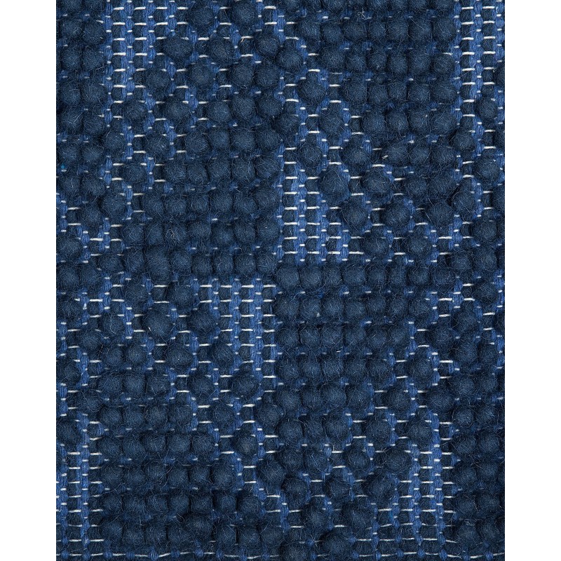 Dywan wełniany 140 x 200 cm niebieski SAVRAN