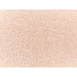 Zestaw 2 poduszek dekoracyjnych HESPERIS Boucle Pastelowy róż Jednolity