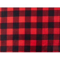 Koc LIQUORICE 150 x 200 cm Czerwony