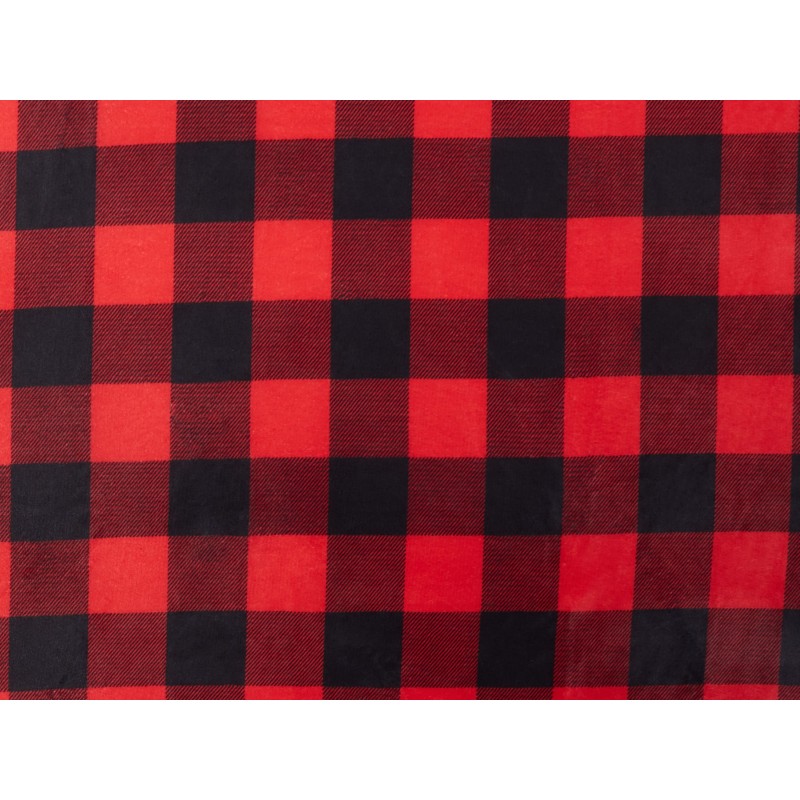 Koc LIQUORICE 150 x 200 cm Czerwony