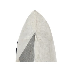 Zestaw 2 poduszek dekoracyjnych OSTEOSPERMUM 30 x 50 cm Beżowy Wzór abstrakcyjny