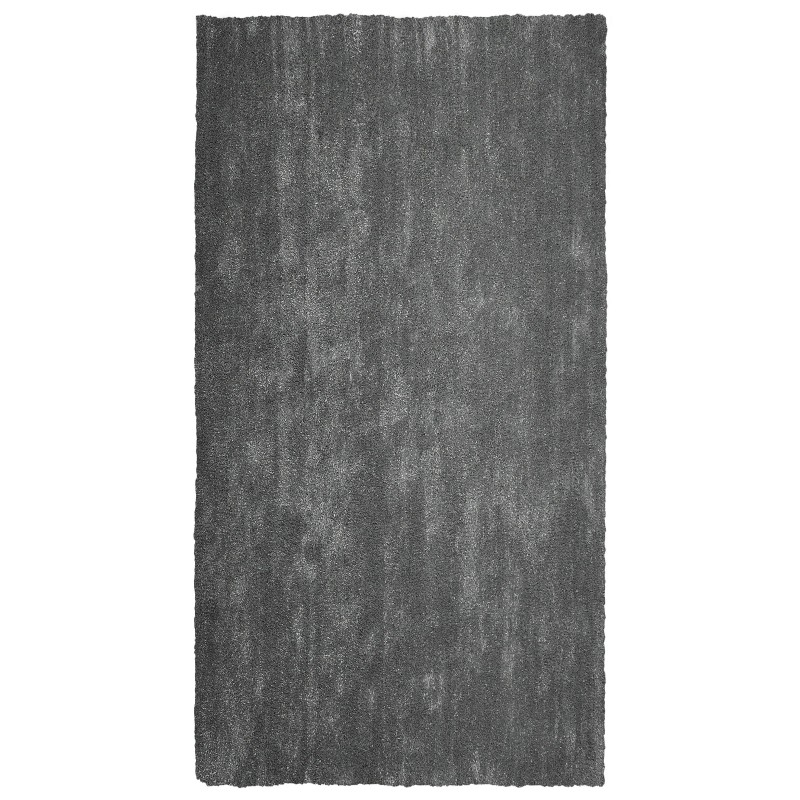 Dywan shaggy 80 x 150 cm ciemnoszary DEMRE