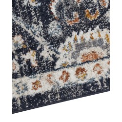 Dywan 80 x 150 cm niebiesko-beżowy MALISHKA